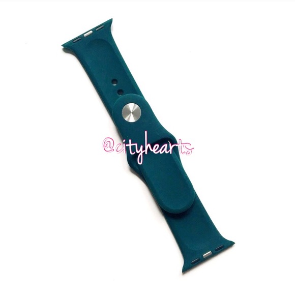 NEW Hunter Teal Green Apple Watch Sport Band - Picture 3 of 5